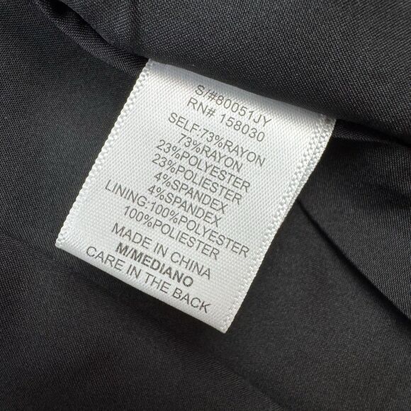 Love Tree Plaid Open Front Blazer Jacket Women’s Medium Lined Check Lined - Picture 6 of 10